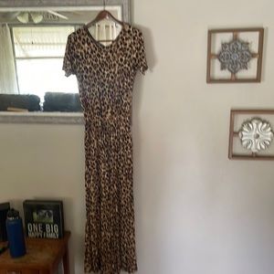 Jumpsuit cheetah print